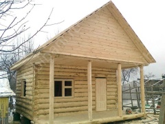 Баня 6 на 3 с комнатой отдыха 30 м²