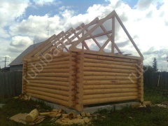 Дом 4×5 м в лапу, 20 м²