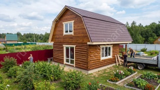 Баня 6×8, 60 м²