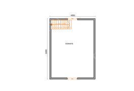 Баня из бруса 6×6 (Б-120), 60 м²