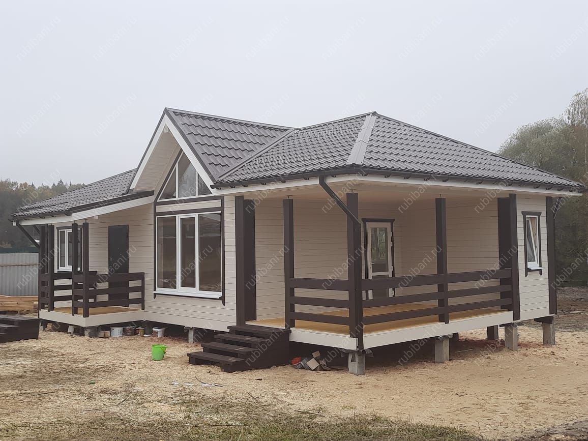 Одноэтажный каркасный дом — фото 2 Одноэтажный каркасный дом — фото 2