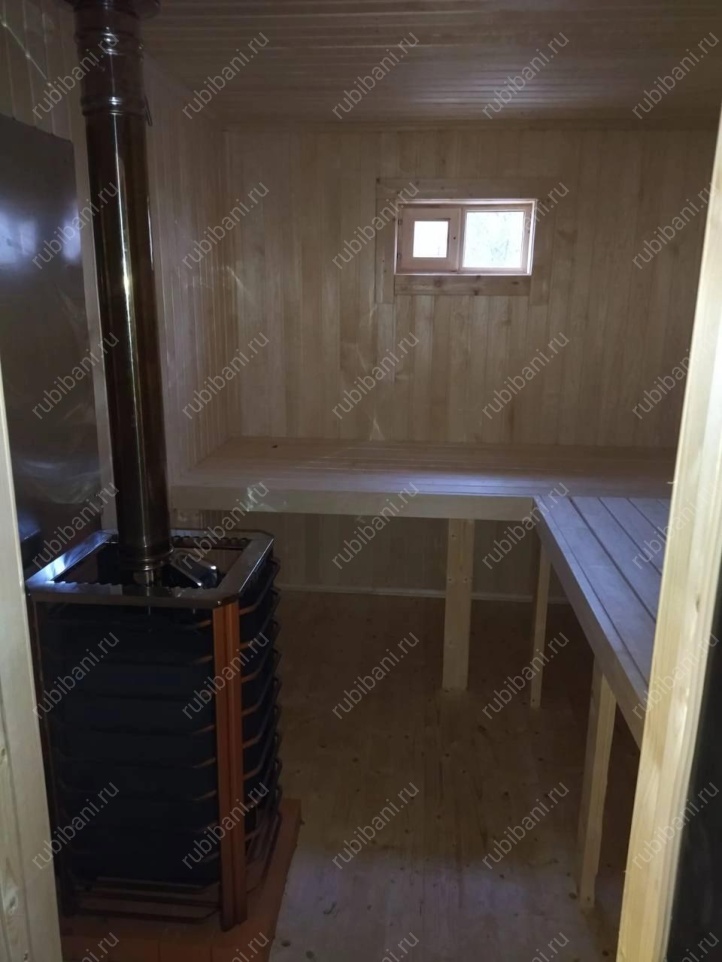 Баня из бруса под ключ 6×7 — фото 7 Баня из бруса под ключ 6×7 — фото 7