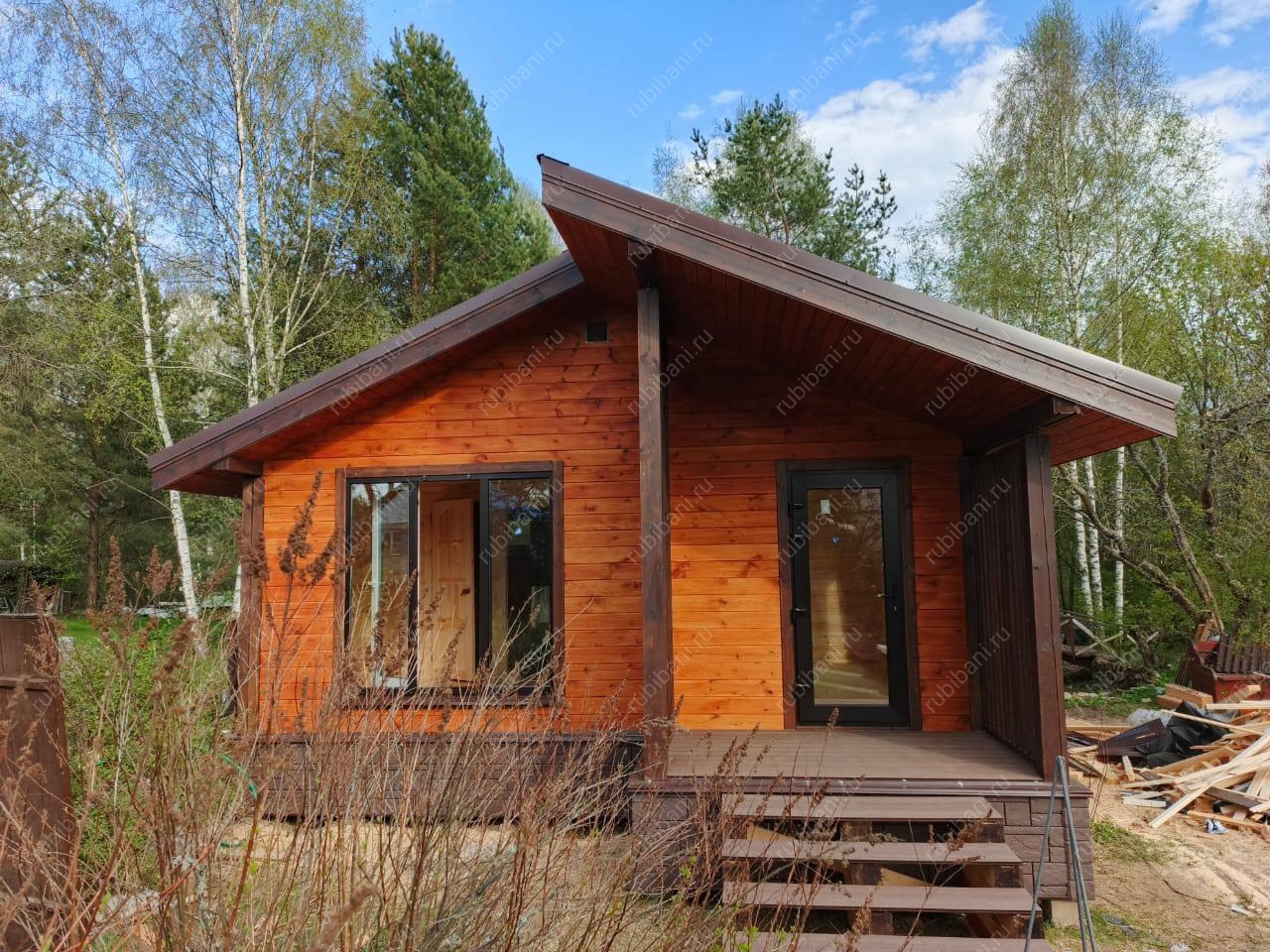 Баня из бруса 6 на 6 с печью под ключ по проекту Б-153 — фото 1 Баня из бруса 6 на 6 с печью под ключ по проекту Б-153 — фото 1