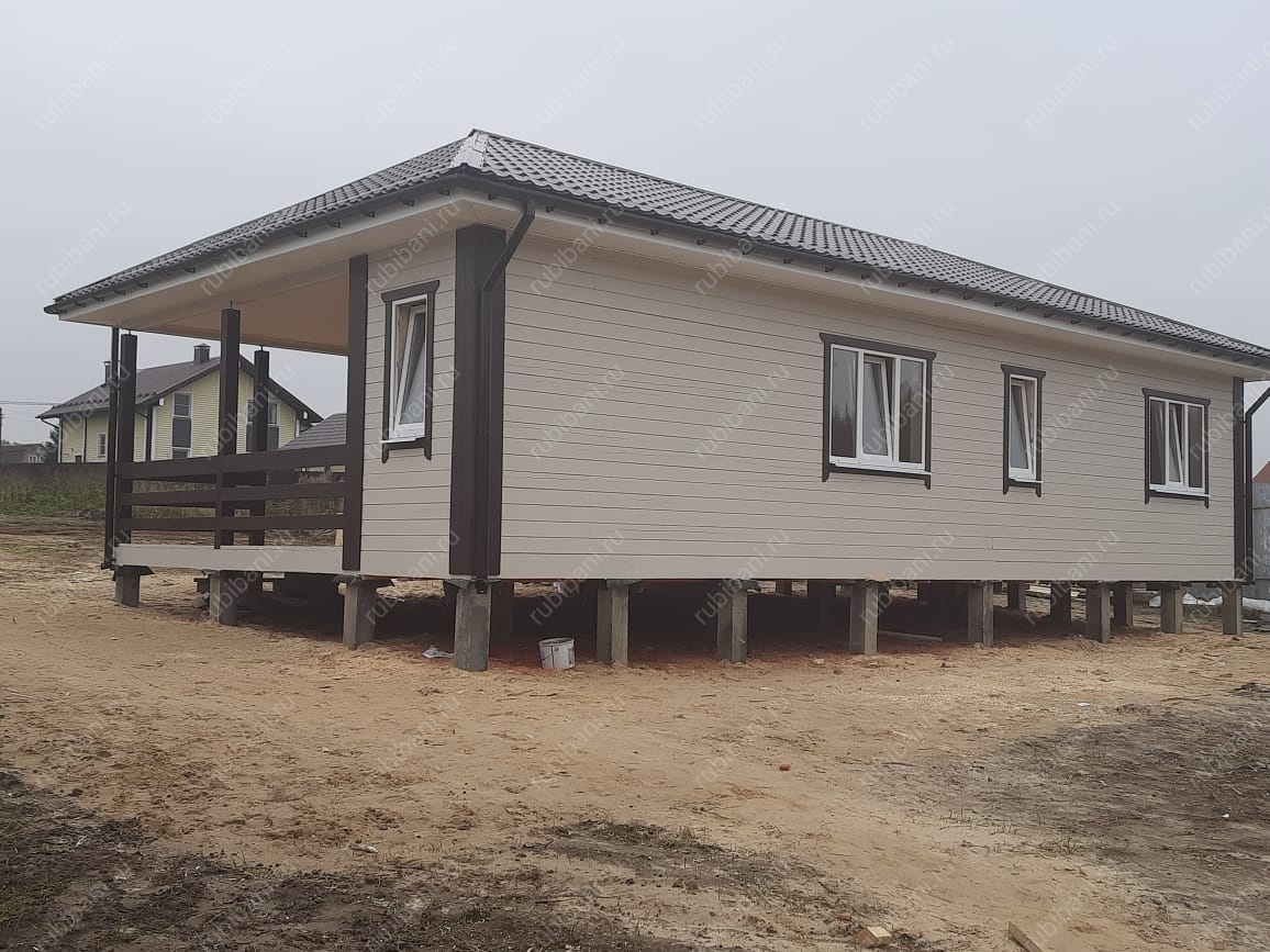 Одноэтажный каркасный дом — фото 3 Одноэтажный каркасный дом — фото 3