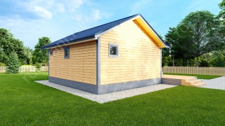 Баня из бруса 9×10 (Б-156), 72 м²
